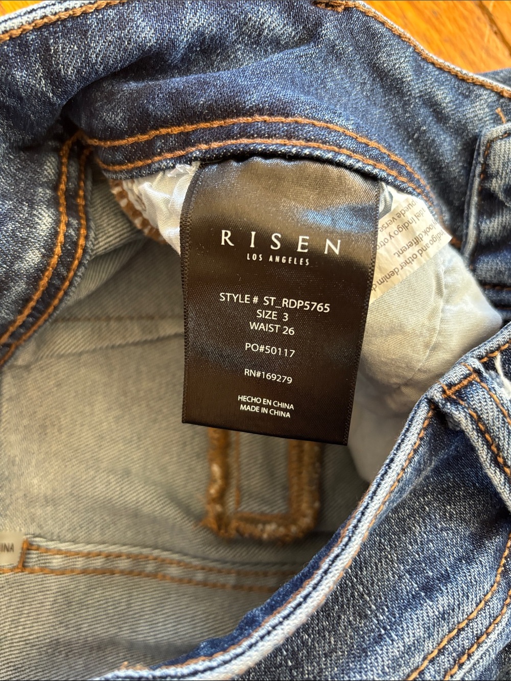 Risen for Social Threads Wide-Leg Trouser Jeans with High Rise - Picture 11 of 13